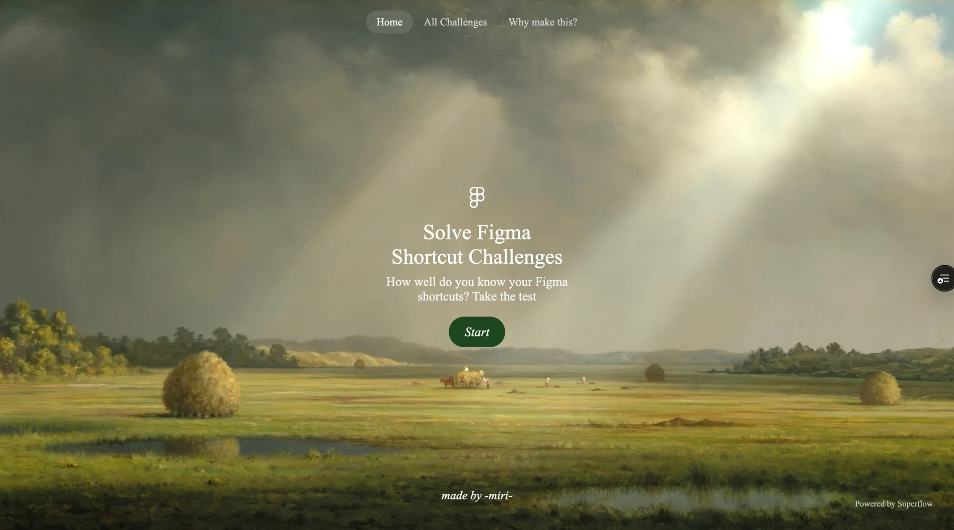 FigCuts welcome page