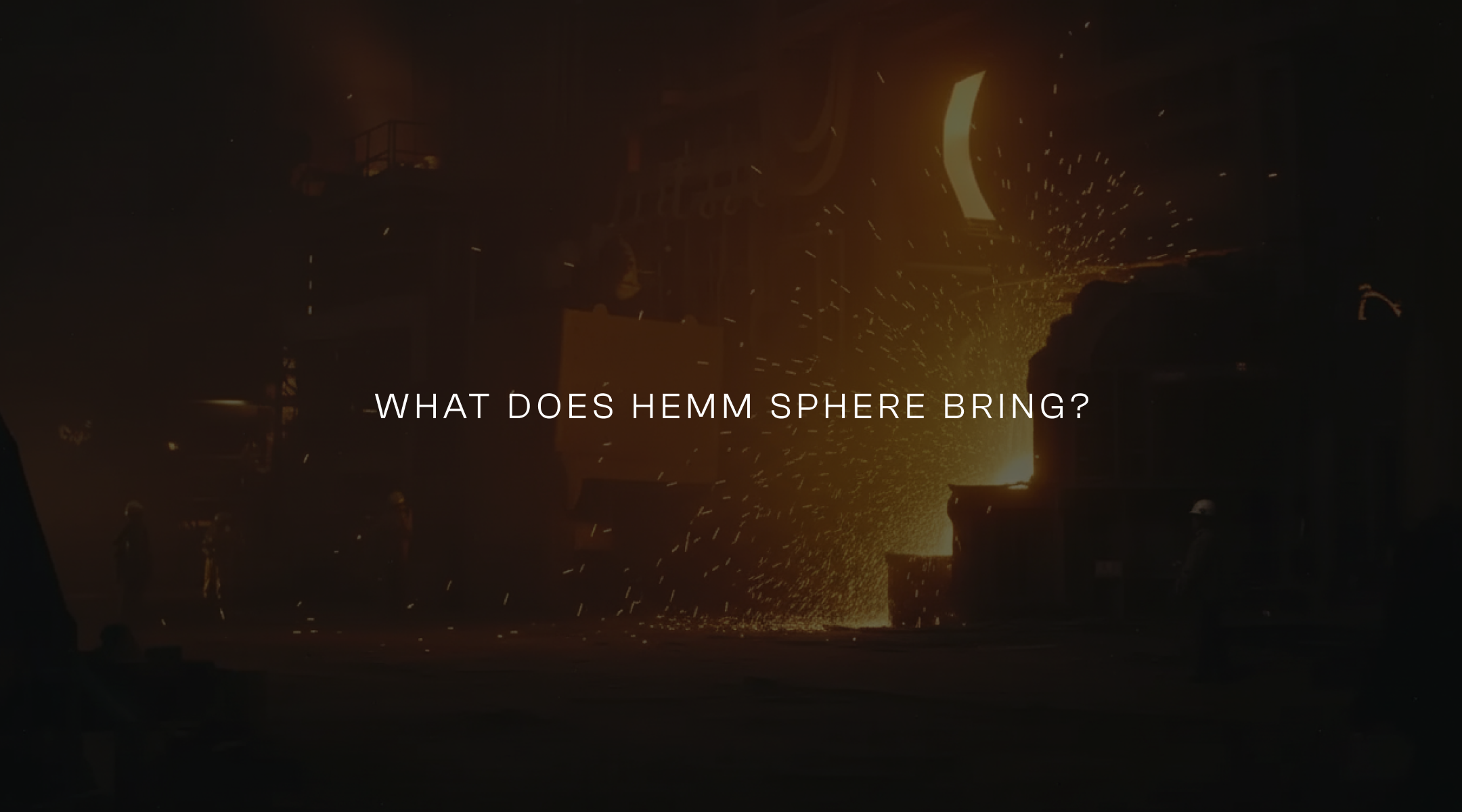 Frame reading "What does HemmSphere bring?"